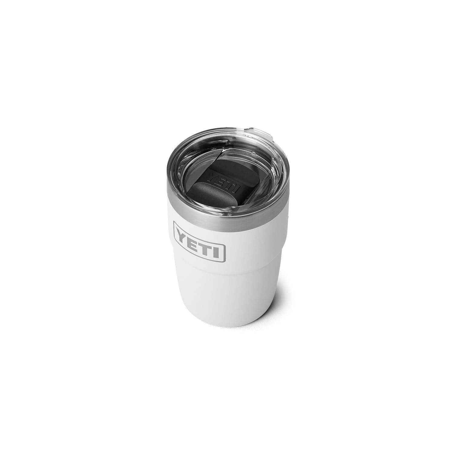 YETI Rambler 8 oz Stackable Cup, Stainless Steel, Vacuum Insulated Espresso Cup with MagSlider Lid | Vacuum Insulated, MagSlider Lid