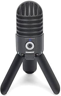 Technologies Samson Meteor Mic USB Studio Microphone (Titanium Black)