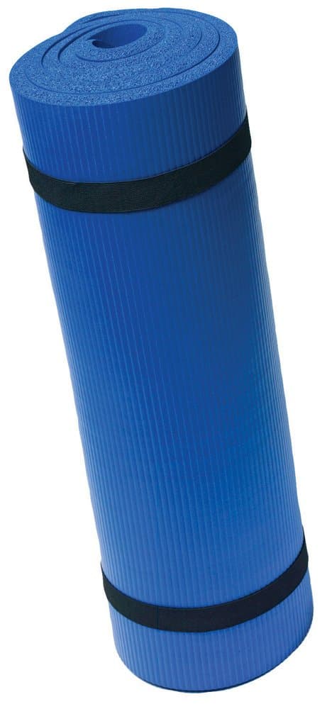 Ribbed Durafoam Exercise Mat 5/8-Inch, Blue