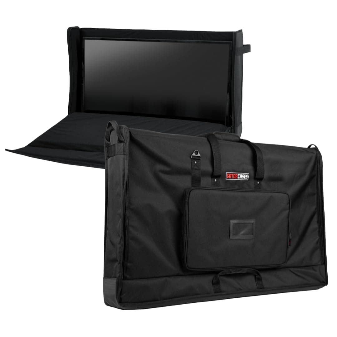 Gator Cases Padded Nylon Carry Tote Bag for Transporting LCD Screens, Monitors and TVs, 40" - 45" screen Size (G-LCD-TOTE-LG)