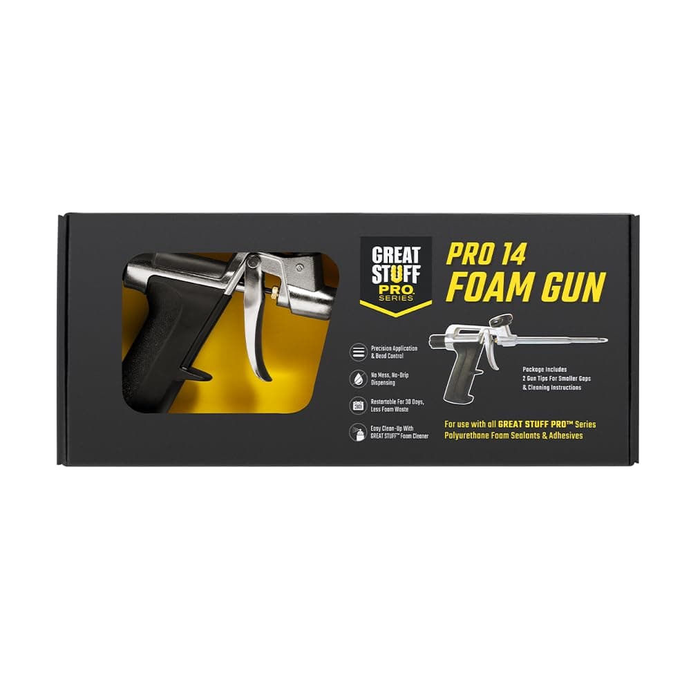 Great Stuff Pro 14 Foam Dispensing Gun, Silver
