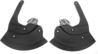 Compatible with BMW M1000R M1000RR S1000R S1000RR S1000XR 2023 Carbon Fiber Wheel Cover Kit Air Deflector Fairing Motorcycle Accessories(Matte Black)