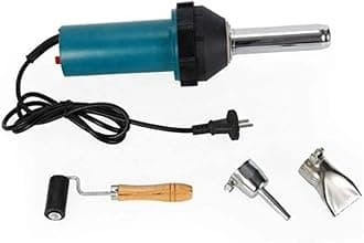 Hot Air Guns Plastic Welding Torch Welder Heat Hot Tools Kit with Nozzle & Roller Welding Machine for Plastic Welder,Plastic Welder