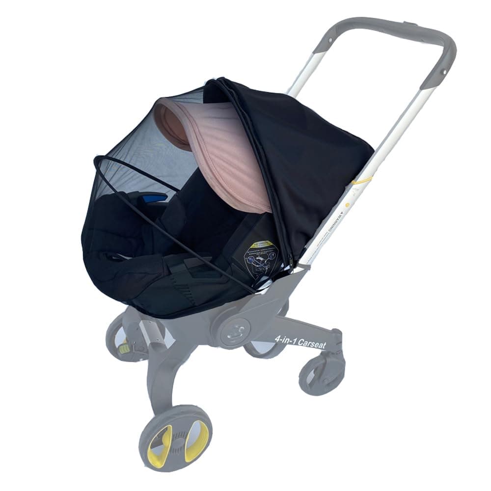 Insect Net, Mosquito Net with Sunshade – Stroller Accessories Compatible with Doona, Evenflo Shyft DualRide Car Seat & Stroller