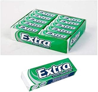 10 Packs of Original WRIGLEY'S Extra Chewing Gum Packs Fresh Stock (Spearmint)