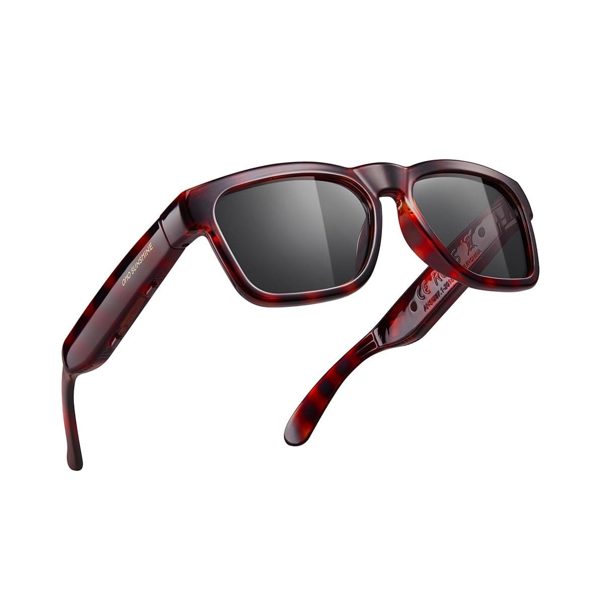 OhO Elite Smart Audio Glasses with Bluetooth Speaker,Voice Control and Open Ear,Listenning Music and Calls with Volumn UP and Down for Outdoor & Indoor