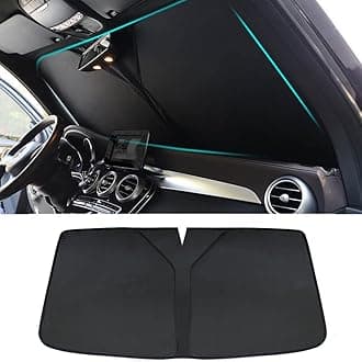 NLIVE Car Sun Shade Sunshades for Nissan Patrol Y62 2015-2022, Front Rear And Side Window Visor Privacy Protection Reduce Glare