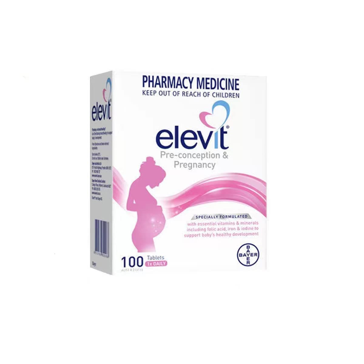 Elevit TAB with Iodine 100s Standard Shipping