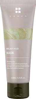BRMUD Relief Mud Mask | Celeb's Choice Mud Mask - Body Mud Hydrating & Moisturizing Deep Pore Cleanser Face & Body Mask w/ 91.8% Nature-Derived Ingredients - K Beauty Body Mud (3.72 fl oz)