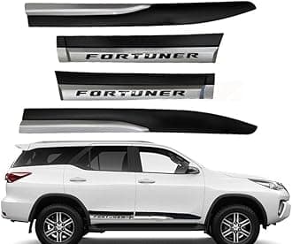 Plastic Car Door Side Cladding Moulding Compatible for Fortuner Set of 4 Pieces