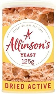 Allinson Dried Active Baking Yeast, 125g