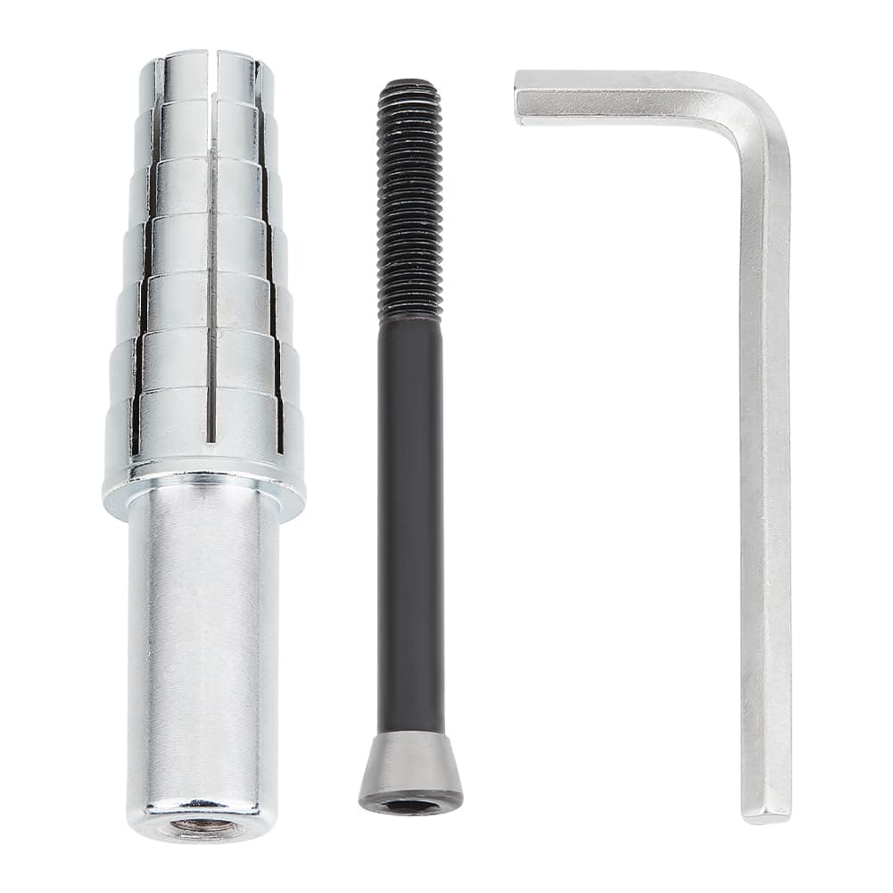 UNICRAFTALE 1Set 3pcs Ring Sizes 7-14 Expanding Ring Mandrel with Hex Allen Key Steel Ring Stretcher Ring Mandrel for Lathe Heavy Duty Ring Shaper Tool for Ring Turning and Ring Making