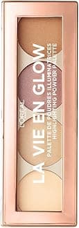 L'Oreal Paris La Vie En Glow Highlighting Powder Palette for Warm Glowing