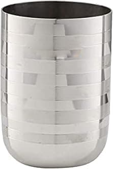 neelamStainless Steel 7 22G Diamond Royal Glass, 300 ml, Silver