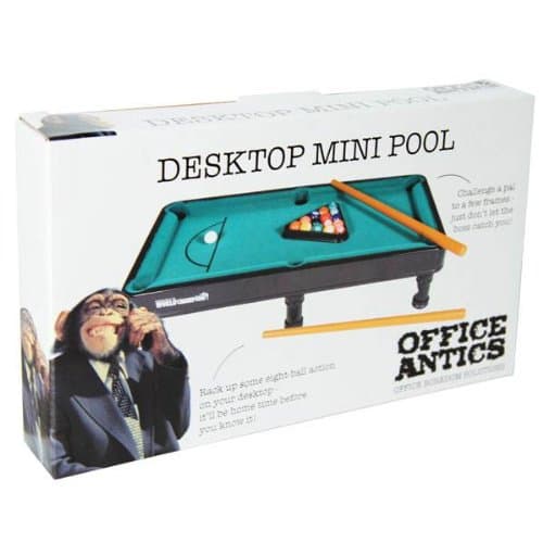 Desktop Mini Pool - Novelty Pool Table - Mini Game - Novelty Gift