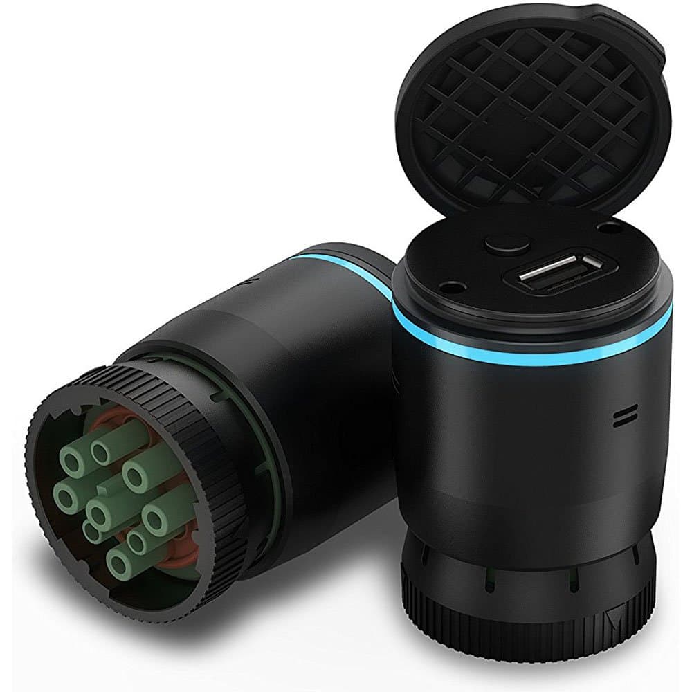 Garmin eLog, Compliant Electronic Logging Device (ELD), No-Subscription Fees, FMCSA Compliant, Supports 9-pin J1939 and 6-pin J1708 Diagnostic Ports (010-01876-00)