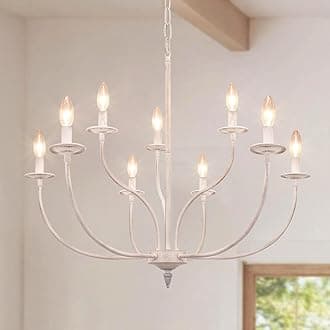 29.1“ 9 Light French Country Chandelier