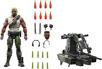Classified Series #150, Heavy Duty with Man-Portable Heavy Weapons System, Collectible Deluxe 6 Inch Action Figure Set with 30 Accessories
