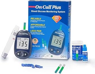 On Call Plus Glucometer with 10 FREE strips from ACON USA