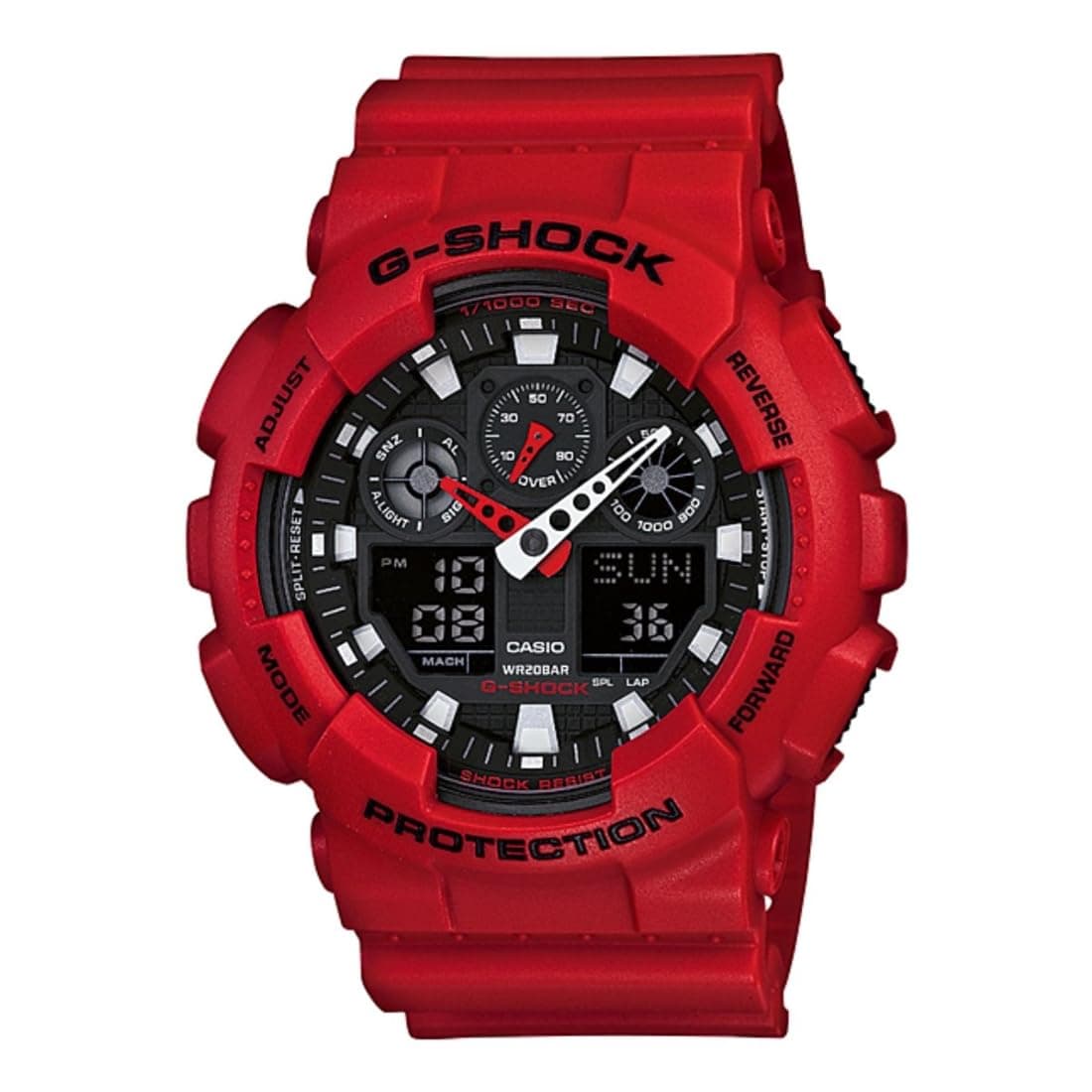 [カシオ]CASIO G-SHOCK アナデジ メンズ GA-100B-4