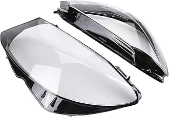 1 Pair Left&Right Front Headlight Lense Cover Replacement for 2015-2018 Mercedes Benz W205 C180 C200 C260L C250 C300 C350 C400 C-Class Clear Lens Cover Cap A2059067303 A2059067403