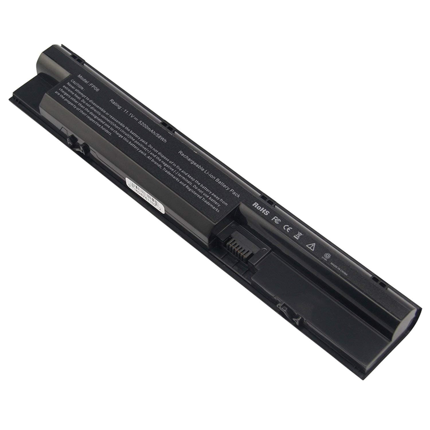 6Cell New FP06 FP09 Notebook Battery for HP Probook 440 450 445 470 455 G0 G1 Series 708457-001 707616-242 707616-421 HSTNN-IB4J HSTNN-W92C HSTNN-W93C HSTNN-W94C HSTNN-W95C