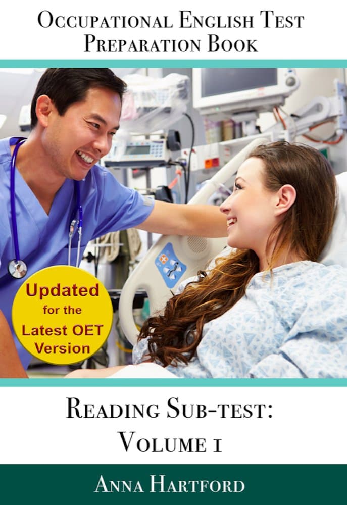 OET Preparation Book: Reading Sub-Test, Volume 1