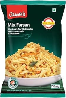 Chheda's Mix Farsan 170gm | Authentic Indian Namkeen | Traditional Indian Snacks.