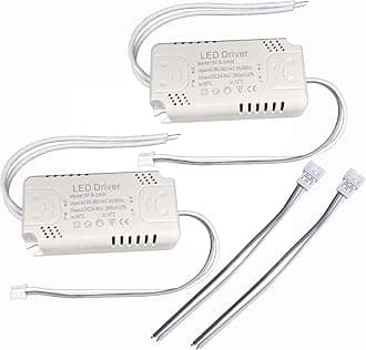 LED Driver 8-24W for Single Color Ceiling Strip Spot Light Module Panel, Replacement LED Power Supply Starter Transformer Adapter, Input AC85-265V Output DC24-85V