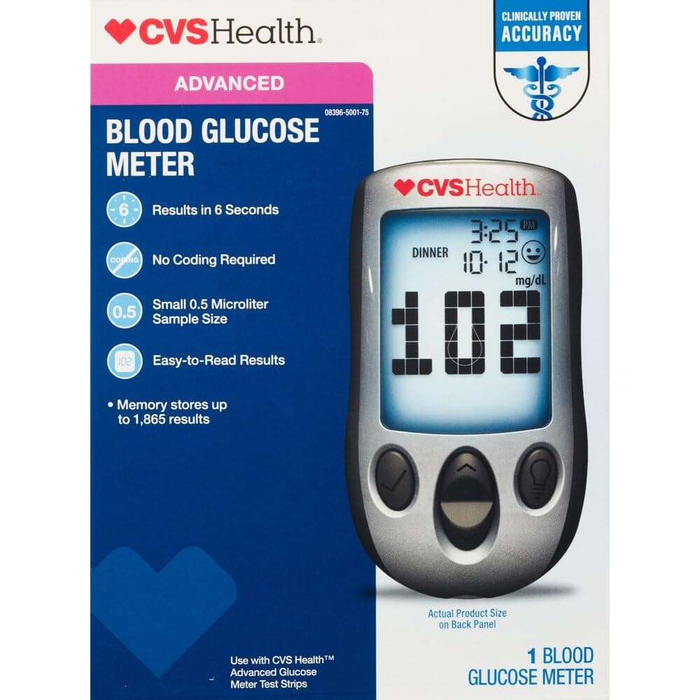 CVS Health Advanced Blood Glucose Meter