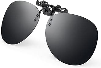 Black Grey Retro Polarized Clip