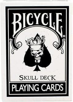 Bicycle Black Magic Skull Deck