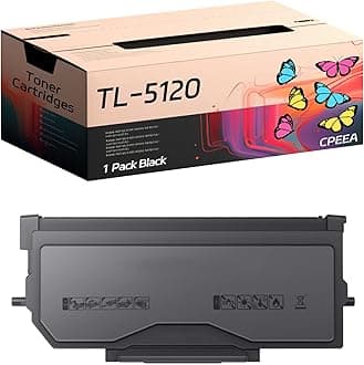 Compatible for Pantum TL-5120 Toner Cartridges Work for Pantum BP5100DN BM5100DN Printers, with Chip, High Yield 4000 Pages, Clear Printing (Black)