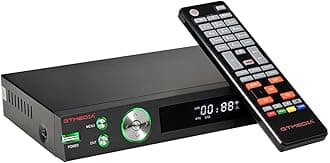 V8 Turbo TV Receiver Full 1080P Port DVB-S2/S2X/T2/Cable/J.83B Set-top Box Built-in WiFi Port H.265 CA Ca Slot