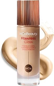 Flawless Glow Luminous Skin Filter - 2 Fair - 4-in-1 Luminous Primer, Foundation Booster & Liquid Highlighter with Squalane - Radiant Glow Complexion Perfector Face Makeup