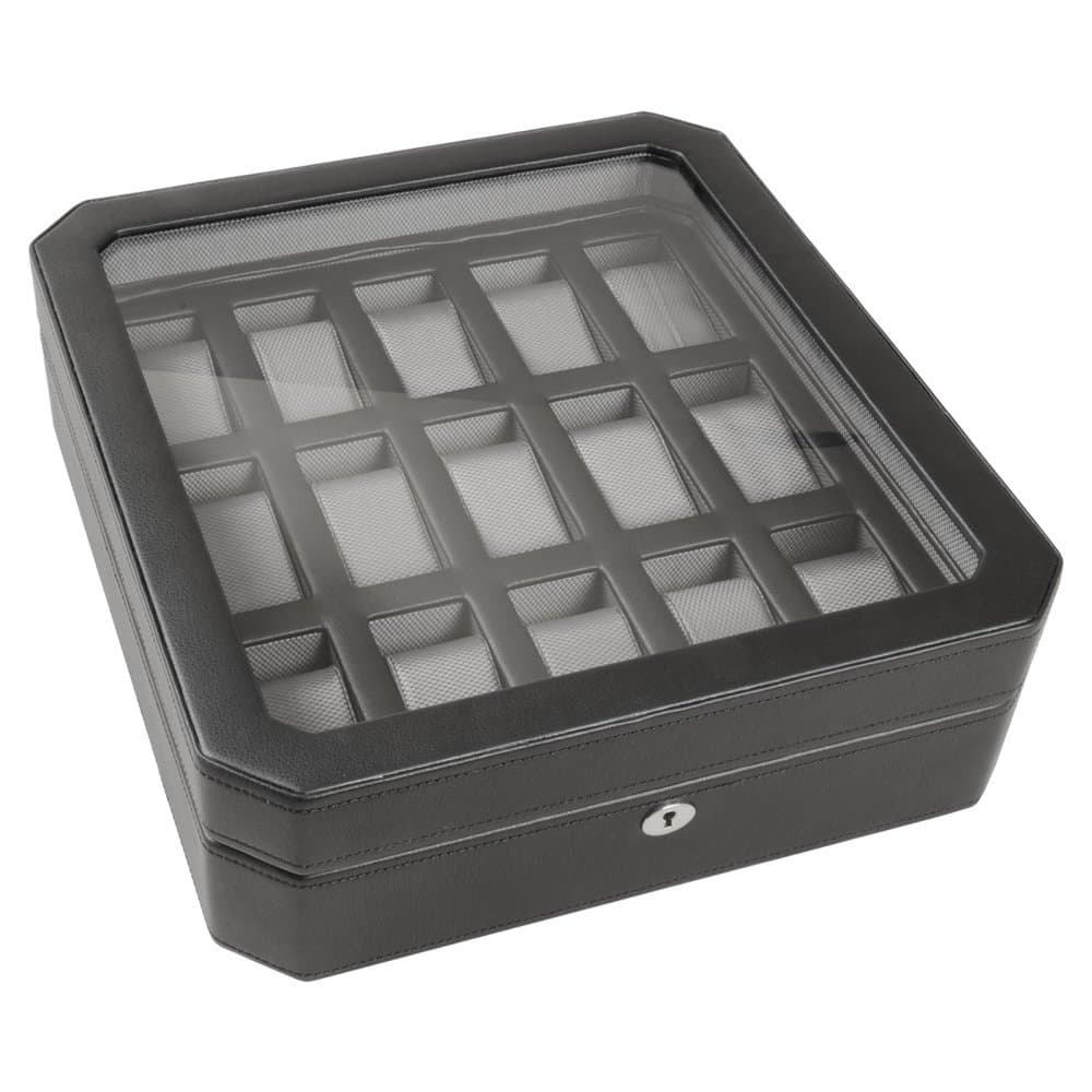 WOLF Windsor 15 Piece Watch Box