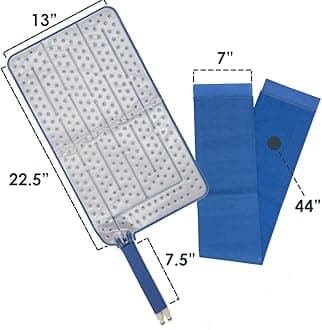 Polar Active Ice® Back Extended Coverage Therapy Pad 12.5” x 22.5” with one Detached Belt. Use only with The Polar Active Ice #AIS Therapy System.