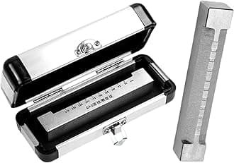 Stainless Steel Paint Leveling Tester, Paint Coating Sag Meter Sagging Paint Scraper, 6mm Wet Film Width; 1.5mm Film Spacing, for Lab Paint Coating Flow Test