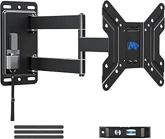 - Mounting Dream UL Listed Lockable RV TV Mount for Most 17-43 inch TV, RV Mount for Camper Trailer Motor Home Boat Truck, Full Motion Unique One Step Lock RV TV Wall Mount, VESA 200mm, 44 lbs, MD2210