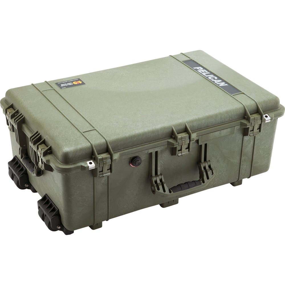 Pelican 1650 Case With Foam (OD Green)