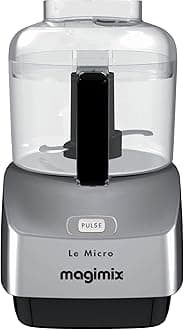 Le Micro Mini Chopper | Ultra Compact | Multifunctional | Satin | 18115, Silver