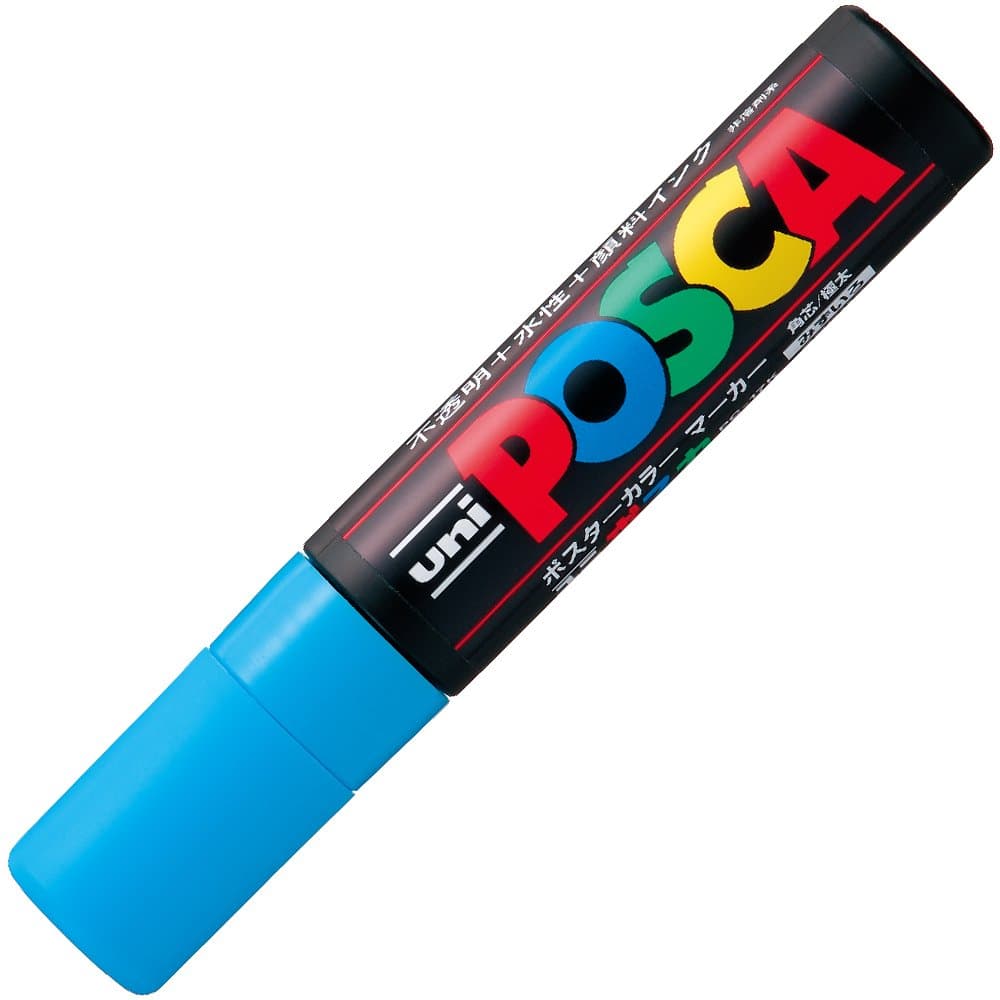 三菱鉛筆Uni Posca Extra Bold Marker, Sky Blue (PC17K.8)