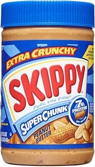SKIPPY SUPER CHUNK Extra Crunchy Peanut Butter Spread, 16.3 Ounce