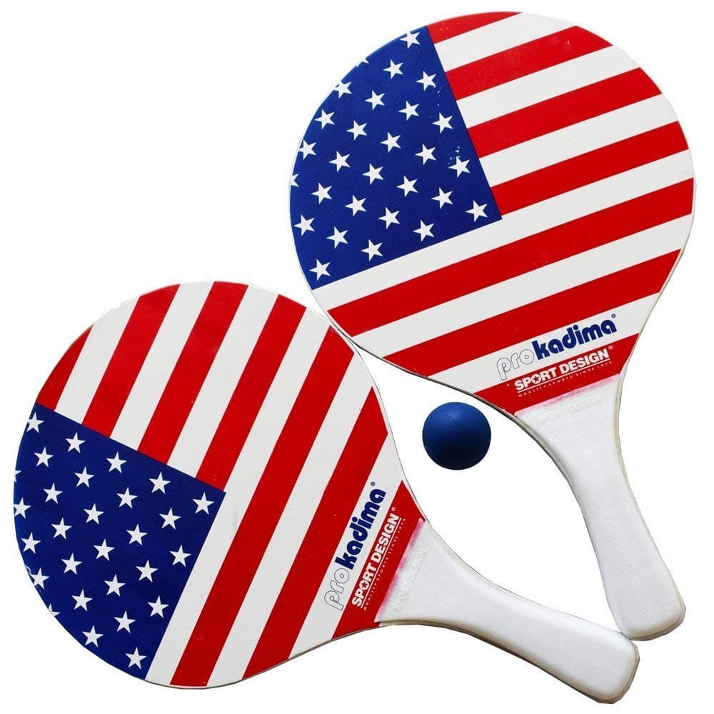 Pro KadimaBeach Paddle Set - American Flag