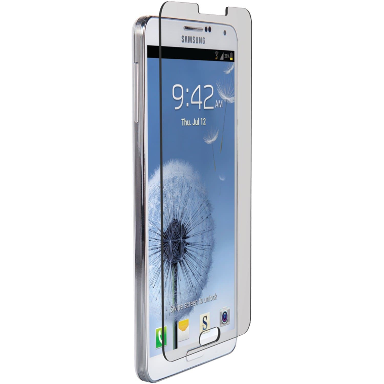 Glass Screen Protector for Samsung Galaxy Note 3 - Retail Packaging - Clear Bezel