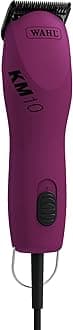 Professional Animal KM10 2-Speed Brushless Motor Pet, Dog, and Horse Clipper Kit - Berry