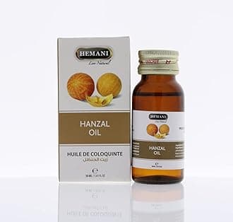 Hemani Hanzal Oil 30mL | Citrullus Colocynthis | Halal Certified | Traditional Unani Botanical | Alcohol-Free | Since 1949