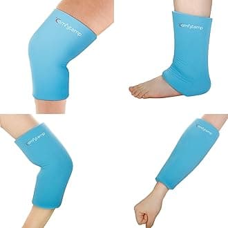ComfytempElbow Ice Sleeve, Elbow Ice Packs for Injuries Reusable Gel Cold Compression Elbow Anklw Knee Ice Pack Wrap, Freeze Ice Sleeve with Hot & Cold Therapy for Pain Relief, Bursitis, Swelling