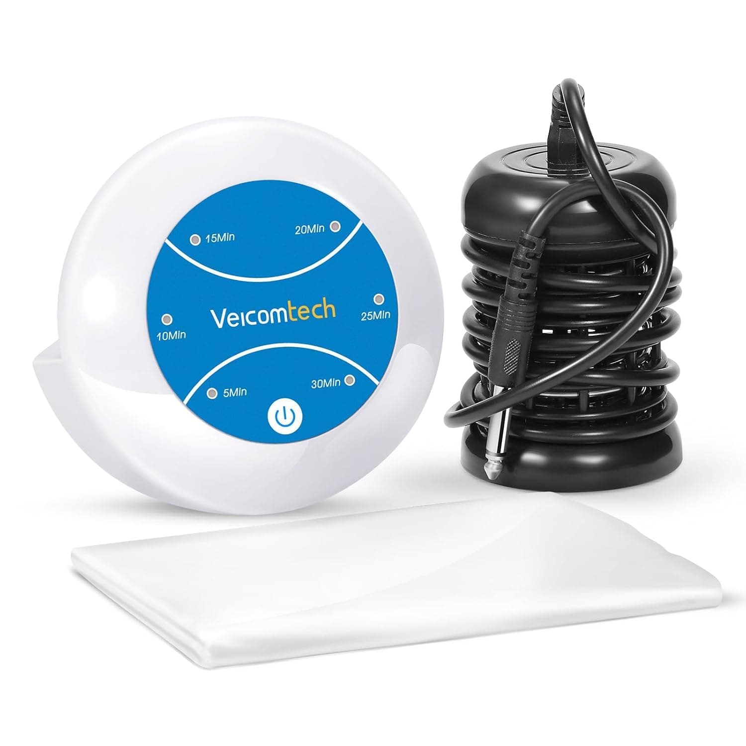 Portable Ionic Detox Foot Bath Machine, Ionic Detox Foot Spa Chi Cleanse with 5 Liners for Home Use Spa Club Salon Travel Holiday Gift, One touch to Start, Blue Without Tub