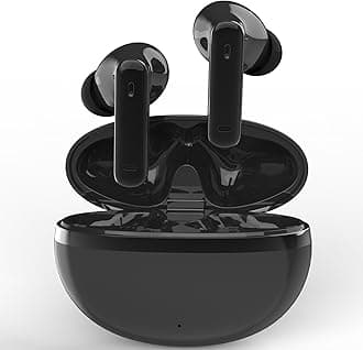 Wireless Earbuds, Bluetooth Earbuds for iPhone and Other Phones, in-Ear Headphones with Microphone (Black)